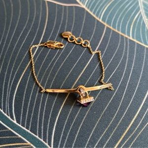 Juicy Couture Bracelet with Purple Stone
